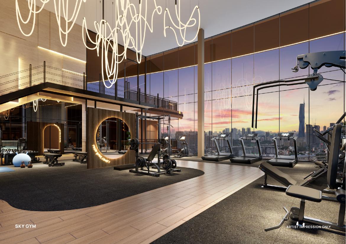Sky gym, artist's impression